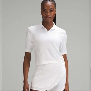 Lululemon Swiftly Tech Relaxed-Fit Polo Shirt
White / White